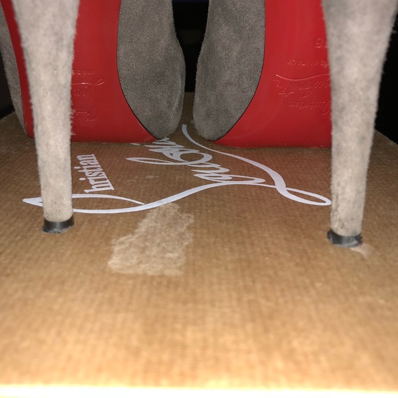 Christian Louboutin Suede Declic stilettos 38 - Picture 7 of 8